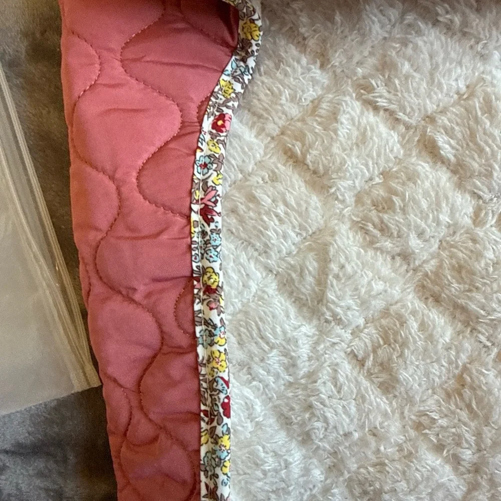 XL Pink Quilted Dog Vest